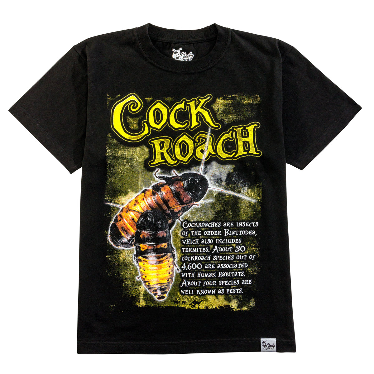 「COCKROACH」Tシャツ – Cheeky ant